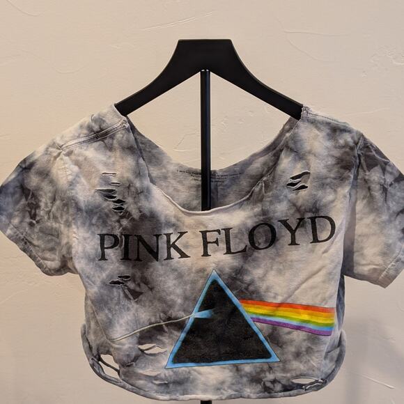 Pink Floyd Tops - Pink Floyd Gray Graphic Tee